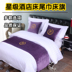 Khách sạn khách sạn bộ đồ giường bán buôn khách sạn khách sạn giường khăn giường cờ giường đuôi pad giường bìa bảng cờ Trải giường