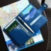 Gói hộ chiếu ở nước ngoài đa chức năng giấy chứng nhận gói thẻ gói hộ chiếu giữ da Hàn Quốc du lịch giữ vé bảo vệ bìa Túi thông tin xác thực