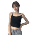 Mùa hè của phụ nữ Hàn Quốc phiên bản của cross-back lại Slim sling bên ngoài mặc dưới vẻ đẹp trở lại vest với ngực pad áo sơ mi ngắn quần thể thao nữ Áo ba lỗ