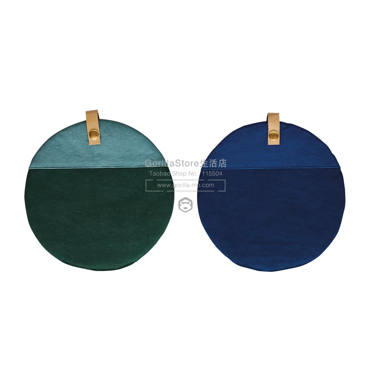 Импорт Denmark OYOY бренд PUGA POT HOLDERS Nordic Cotton Squading Table Cushion