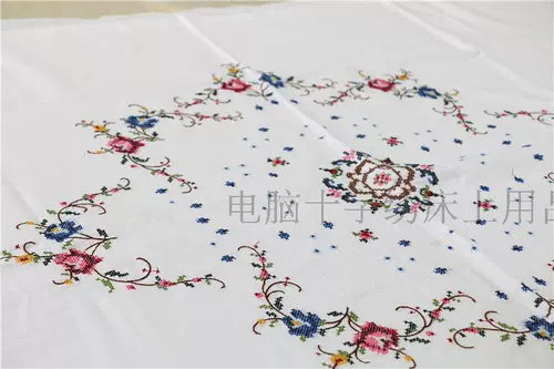 Новый год свадебный перекрестный вышитый роза LA009 был белым от сумков