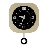 Кремовые минималистичные настенные дизайнерские креативные часы, популярно в интернете, тренд сезона