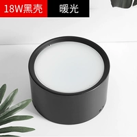 18W 【Черный ракушка теплый свет】 3107