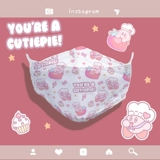 Одноразовая мультяшная милая медицинская маска, дышащая упаковка, популярно в интернете