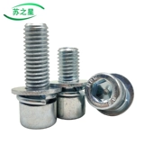 8.8 Гальванизированная внутренняя шестиугольная трехсторонняя винтовая головка цилиндра с плоской бомбардировкой M5M6M8M10M12