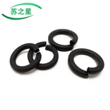 Национальная стандартная черная воздушная накладка пружинная шайба весенняя стиральная машина Прокладка Прокладка Прокладка Первоматка M3M4M5M6M8M10M12-64