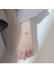 Bạc rỗng mặt trời vòng hoa vòng tay sen xanh ngọt ngào vòng tay sinh viên tươi Hàn Quốc phiên bản Hàn Quốc của bạn gái trang sức khí chất phụ nữ vòng cổ vàng tây nữ Vòng đeo tay Clasp