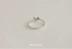 Nhẫn nữ bằng bạc 925 sterling mẫu Hàn Quốc dễ thương ngọt ngào nhỏ bóng tình yêu ngón trỏ nhẫn nhẫn sinh viên - Nhẫn