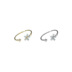 Văn học thả hoa trắng tươi hoa cúc nhỏ S925 sterling bạc nhẫn đuôi nhẫn Nhật Bản và Hàn Quốc nhẫn nữ - Nhẫn pnj nhẫn cưới Nhẫn