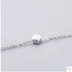 Đậu hình học Anklet S925 Sterling Silver Day Khí hậu Hàn Quốc Thanh lịch Thời trang Tinh tế Vòng chân phụ nữ Hợp thời trang Phụ kiện hoang dã vòng chân nữ đẹp Vòng chân