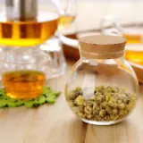 Программная штепсельная стеклянная чайная бак круглый чай