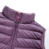 Chống mùa giải phóng mặt bằng xuống áo khoác của phụ nữ trọng lượng nhẹ đoạn ngắn kích thước lớn hai mặt vest vest màu rắn Hàn Quốc phiên bản của áo gi lê mỏng