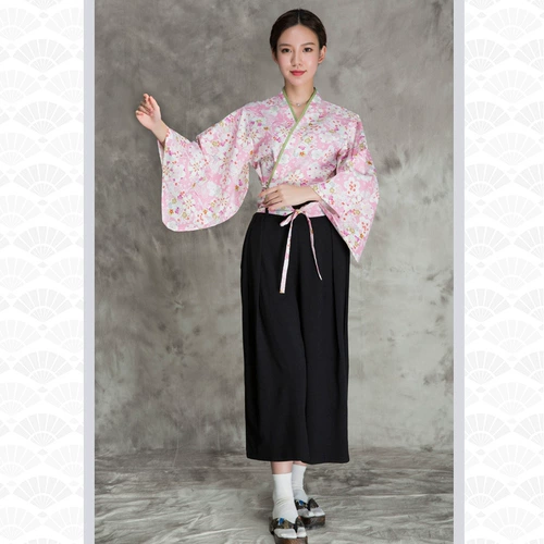 Японская униформа медсестры, элитный изысканный комбинезон, розовый комплект