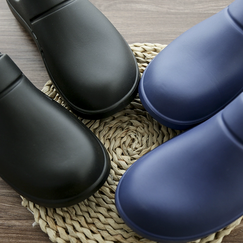 Giày đầu bếp chống bám bẩn bảo hiểm lao động giày đi làm nhà dép chống trượt 