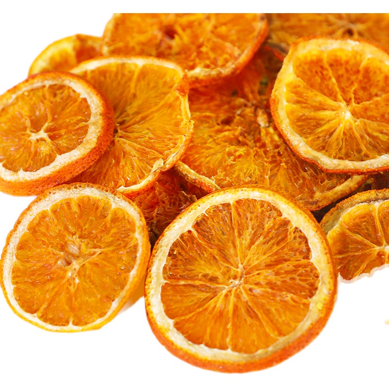橙子片可食用生日插件摆件