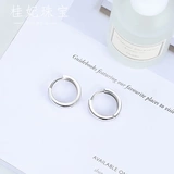 Глянцевые серьги для влюбленных, простой и элегантный дизайн