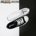 Ono INK Converse Jack Purcell Converse hở mũi giày da cắt thấp 1Q699