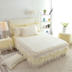 Giường váy giường bao gồm duy nhất mảnh bông ren mùa hè bảo vệ bao gồm ba mảnh giường bao gồm thiết lập 1.8x2.0m Váy Petti