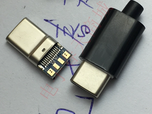 Type-C Data Cable 2.0 Версия 4 Золотая игла USB-зарядное устройство Обычно используемые интеллектуальные машины положительные и отрицательные вилки