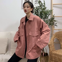 Осенняя брендовая ретро куртка для отдыха для школьников, коллекция 2021, в корейском стиле, оверсайз
