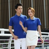 Цветная футболка polo для влюбленных, рубашка, парная одежда для работы, короткий рукав, делается под заказ, с печатью вашего логотипа