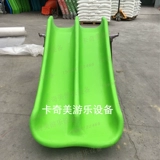 Пластиковая водная уличная горка для детского сада с аксессуарами, делается под заказ