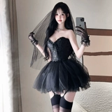 Хэллоуин косплей призрак невесты пухлая юбка ролевая одежда сексуальная чистая чувственная интернет-якорь знаменитостей