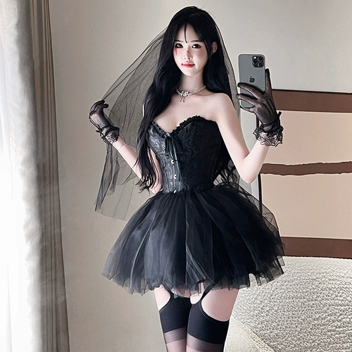 Хэллоуин косплей призрак невесты пухлая юбка ролевая одежда сексуальная чистая чувственная интернет-якорь знаменитостей