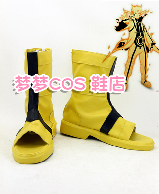 taobao agent No. 2556 Naruto Naruto Nine -tailed COS Shoe COSPLAY Shao Anime Shoes to Custom