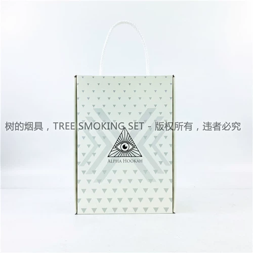 Арабский сигаретный горшок Apache восемь -дыра одаренная подарочная коробка Альфа кальян средний ночной клуб сетка красный горшок