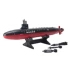 Mô hình tàu ngầm của Hải quân Sóng biển Mô hình Đồ chơi Tàu ngầm Ngư lôi Tàu chiến Tàu ngầm Âm thanh Tàu ngầm hạt nhân Thành phẩm - Chế độ tĩnh