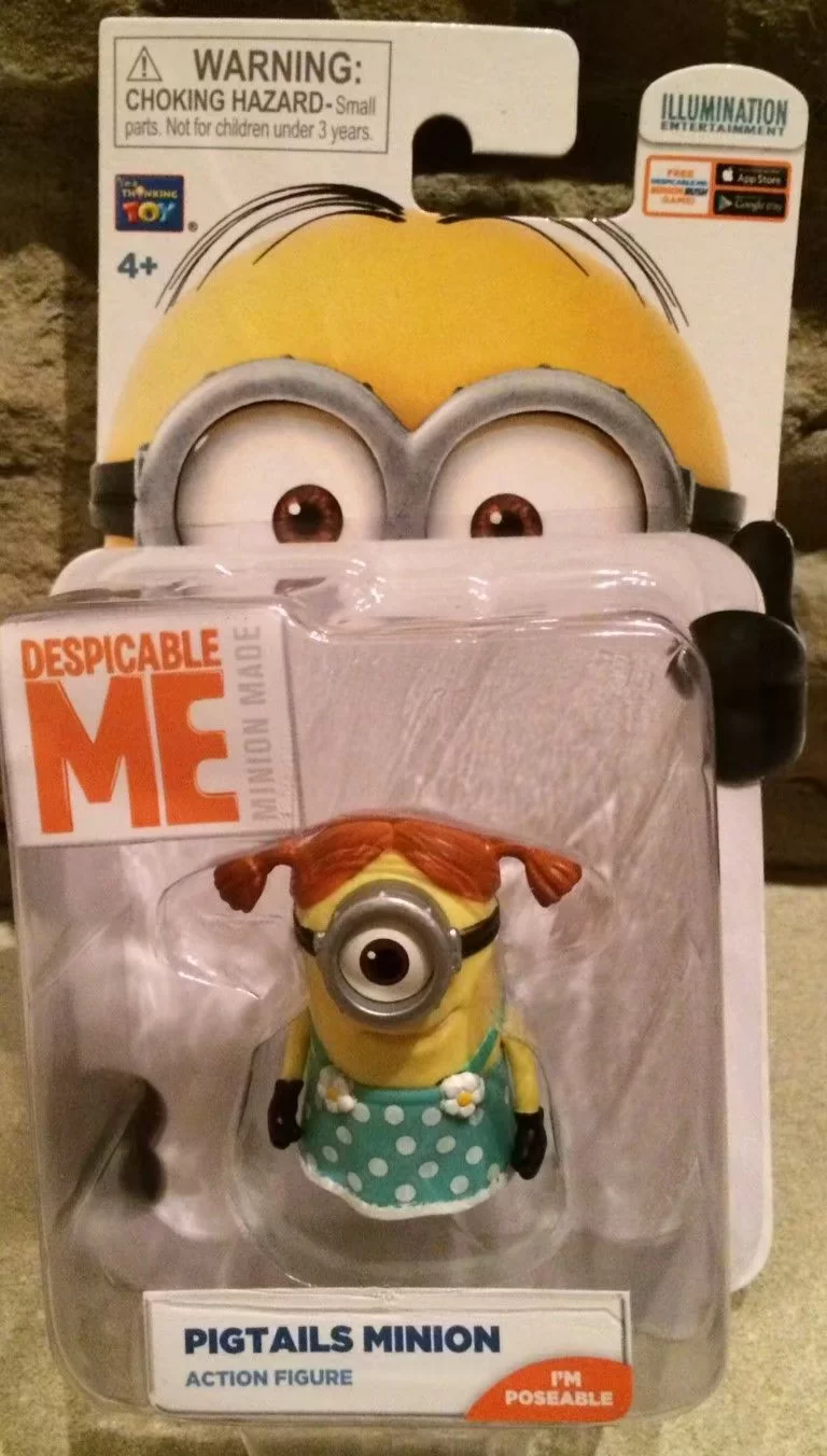[США оригинал 2014 новый стильDespicable Me минифигурки Грю Миньоны 3D модель ручная работа]