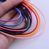 Плетеный набор материалов ручной работы, браслет из красной нити, подвеска с бусинами, «сделай сам», 2mm