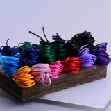 Плетеный набор материалов ручной работы, браслет из красной нити, подвеска с бусинами, «сделай сам», 2mm