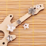 Аксессуары, бусины ручной работы, браслет из красной нити, аксессуар, серебро 925 пробы