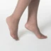 0d first-line pantyhose vô hình thấp eo t đáy quần 3D màu da thịt ngón chân trong suốt siêu mỏng hở tất mùa hè 1 - Vớ
