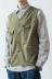 Áo công cụ retro của Nhật Bản áo gió quân đội nhiều túi nam thanh niên Ami 咔叽 áo vest thương hiệu - Dệt kim Vest