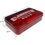 Европейская импортная подлинная долговечная классическая бренда Raw Light Легко переносить металлические сигареты с красной рукой