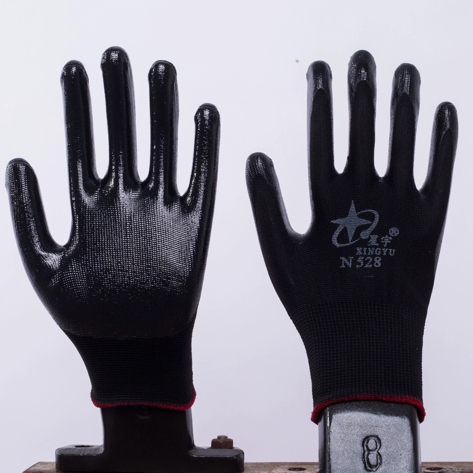 12 đôi miễn phí vận chuyển Hongyu N529 Dingqing găng tay bảo hộ lao động nhúng găng tay găng tay bảo hộ lao động do Sơn Đông Xingyu Găng tay sản xuất găng tay bảo hộ 
