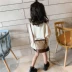 Túi cô gái Túi Messenger thời trang 2019 túi đeo vai mới công chúa phong cách phương tây hoang dã cô gái nhỏ túi xô túi nhỏ - Túi bé / Ba lô / Hành lý