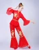 2018 mới trung niên và trang phục khiêu vũ fan già Yangko quần áo eo trống vuông nhảy bộ quốc phục phụ nữ - Khiêu vũ / Thể dục nhịp điệu / Thể dục dụng cụ