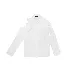 CHICYOU trắng thiết kế thích hợp bất đối xứng khâu nấm side máy semi-outcropping hoang dã dài tay áo sơ mi