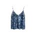 CHICYOU đắt tiền cô gái phong cách flower sequins dây đeo vai mỏng siêu quan điểm tinh tế nặng vest sling giữ áo vest nữ hàn quốc Áo ba lỗ