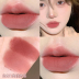 Son bùn Akf lip glaze matte niche hiệu giá rẻ nữ sinh mặt trơn m01 màu trà sữa ăn đất 09 son tint 