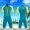 Áo tắm ấm cho trẻ em dày 2 mảnh wetsuit mảnh dài tay áo học sinh mùa đông áo tắm chống nắng ống thở - Bộ đồ bơi của Kid
