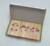 Chín rễ khóa Ming Khóa Luban Đồ chơi giáo dục cổ điển Bằng gỗ trí tuệ giải trí trò chơi trí tuệ 6 Kong Ming khóa Đồ chơi IQ