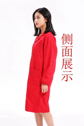 Весь -коттон синий экспериментальный пальто с длинным складом