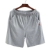 Mùa hè của nam giới phương thức bông năm điểm quần short giản dị phần mỏng lỏng kích thước lớn bãi biển quần thể thao nhà pajama quần