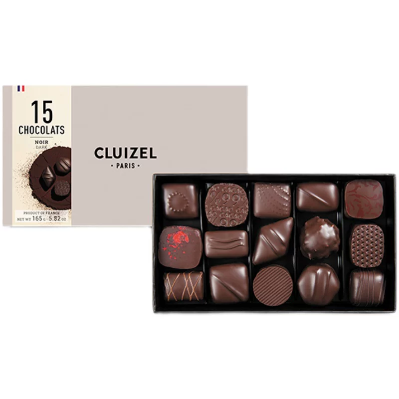Французская импортированная подарочная коробка assorted milk dark chocolate Мишель Клиуиз Kerry Milk темный шоколад assorted flavor snacks