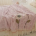 Hàn Quốc mua sắm thời trang da cỏ chăn ấm đôi chăn nap xe giải trí với chăn màu hồng sang trọng - Ném / Chăn Ném / Chăn